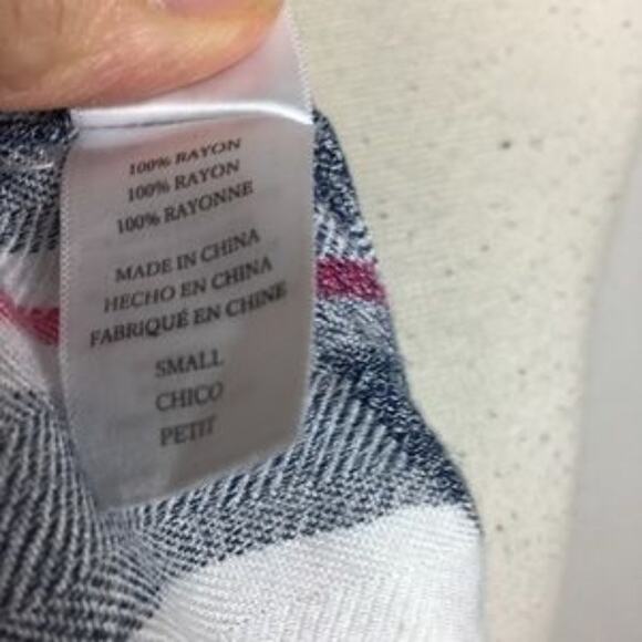 Rails Red, White and Navy Plaid Button Down Sm - Picture 5 of 7